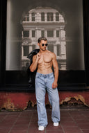 Core Flow Wide-Leg Denim