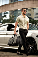 Luxe Knit Polo Shirt