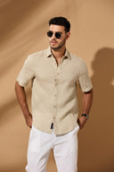 Solaro Linen Short-Sleeve Shirt