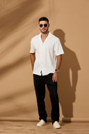 Riviera Waffle Resort Textured Shirt