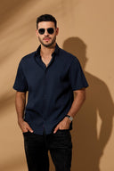 Aurelian Wave Textured Shirt : Classic Fit