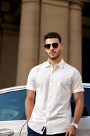Luxe Knit Polo Shirt