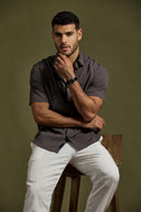 Noctis Short-Sleeve Tailored Shirt