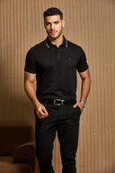The Classic Contrast-Tipped Polo