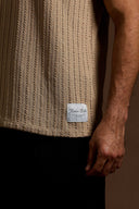 Ridge Knit Textured Tee