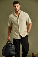 Elvaro Lace-Knit Resort Shirt