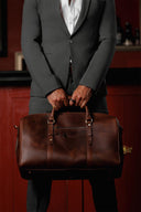Redvers Buller “Heritage Voyager” Leather Duffle Bag
