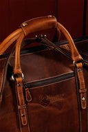 Redvers Buller “Heritage Voyager” Leather Duffle Bag