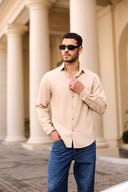 Midnight Wave Textured Shirt