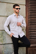 මධ්‍යම රාත්‍රියේ තරංග ටෙක්ස්චර්ඩ් කමිසය