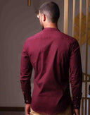 Redwood Ranger - Chinese Collar Long Sleeve Shirt