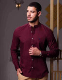 Redwood Ranger - Chinese Collar Long Sleeve Shirt