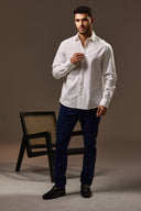 The Master Weave Linen shirt