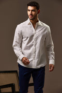The Master Weave Linen shirt