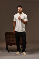 The Contrast Edge Polo