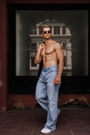 Core Flow Wide-Leg Denim