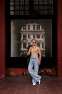 Core Flow Wide-Leg Denim