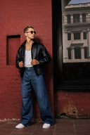 Core Flow Wide-Leg Denim