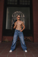 Core Flow Wide-Leg Denim