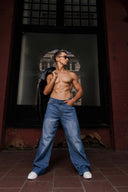 Core Flow Wide-Leg Denim