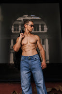 Core Flow Wide-Leg Denim