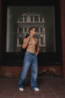 Core Flow Wide-Leg Denim