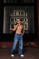 Core Flow Wide-Leg Denim