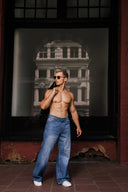 Core Flow Wide-Leg Denim