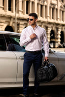 The Madison Stripe Oxford Shirt : Slim Fit