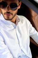 Refined Oxford Weave Shirt : Slim Fit