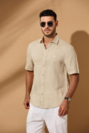 Solaro Linen Short-Sleeve Shirt