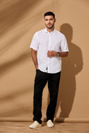 Solaro Linen Short-Sleeve Shirt