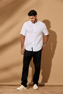 Solaro Linen Short-Sleeve Shirt