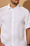 Solaro Linen Short-Sleeve Shirt