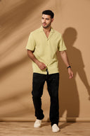 Riviera Waffle Resort Textured Shirt
