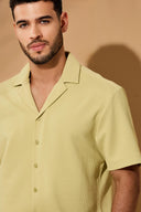 Riviera Waffle Resort Textured Shirt