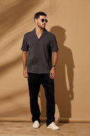 Riviera Waffle Resort Textured Shirt