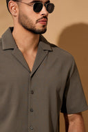 Riviera Waffle Resort Textured Shirt