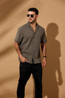 Riviera Waffle Resort Textured Shirt