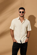 Aurelian Wave Textured Shirt : Classic Fit