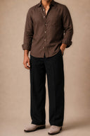The Amalfi Linen Trouser