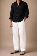The Amalfi Linen Trouser