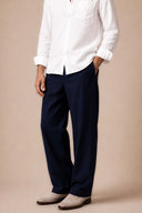 The Amalfi Linen Trouser