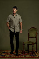 Textura Soft-Weave Short-Sleeve Shirt