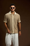 Cortéz Textured Knit Polo