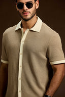 Cortéz Textured Knit Polo