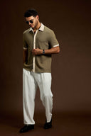 Cortéz Textured Knit Polo