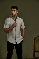 Textura Soft-Weave Short-Sleeve Shirt