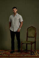 Textura Soft-Weave Short-Sleeve Shirt
