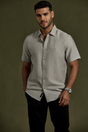 Textura Soft-Weave Short-Sleeve Shirt